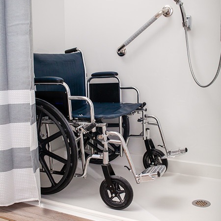 Walk-In Accessible Shower