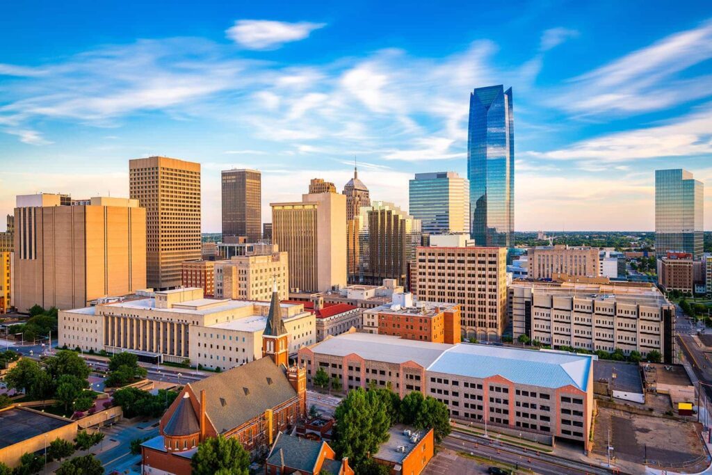 Oklahoma City, OK skyline