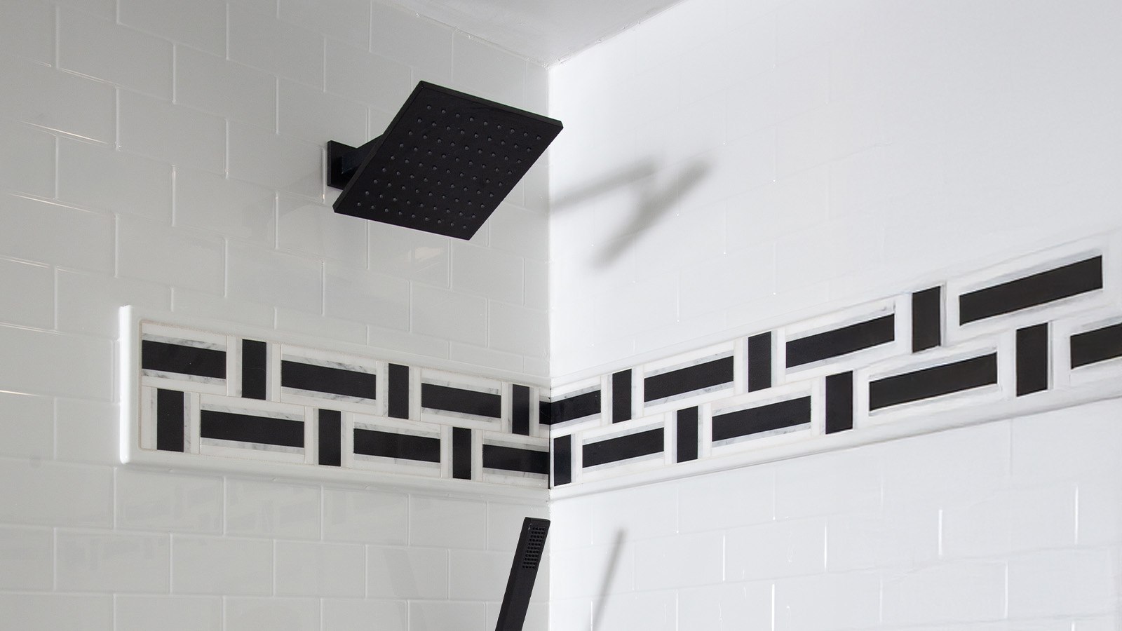 Safe Step Walk-In Shower Acrylic Walls with Tile Accent