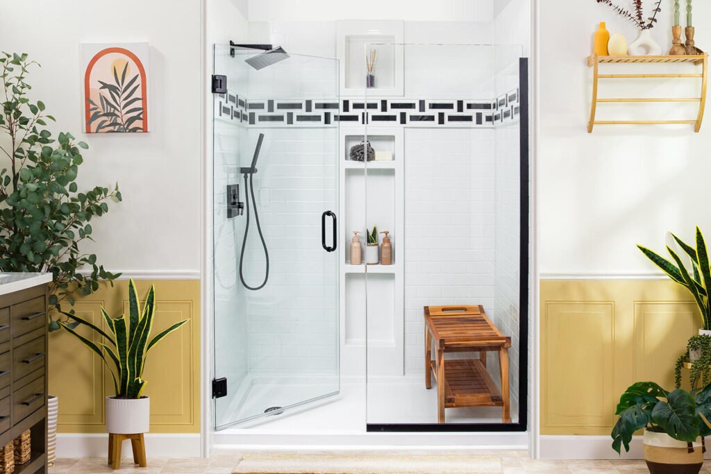 Safe Step Walk-In Shower features