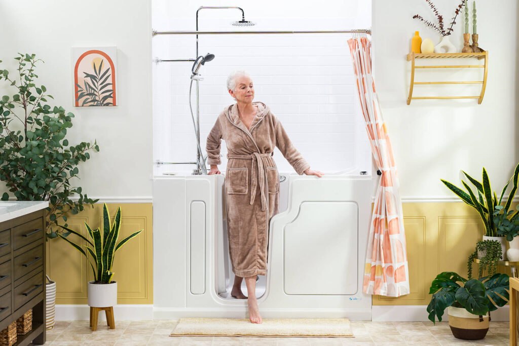Walk-In Tub-Shower Combo