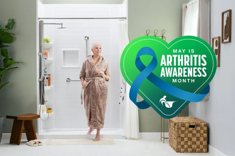 Arthritis Awareness Month Walk-In Shower Hero