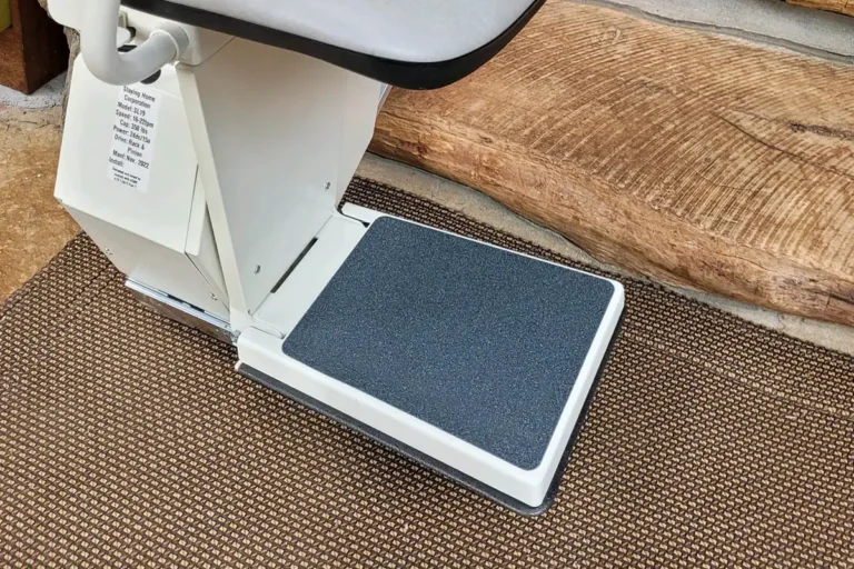stairlift footrest