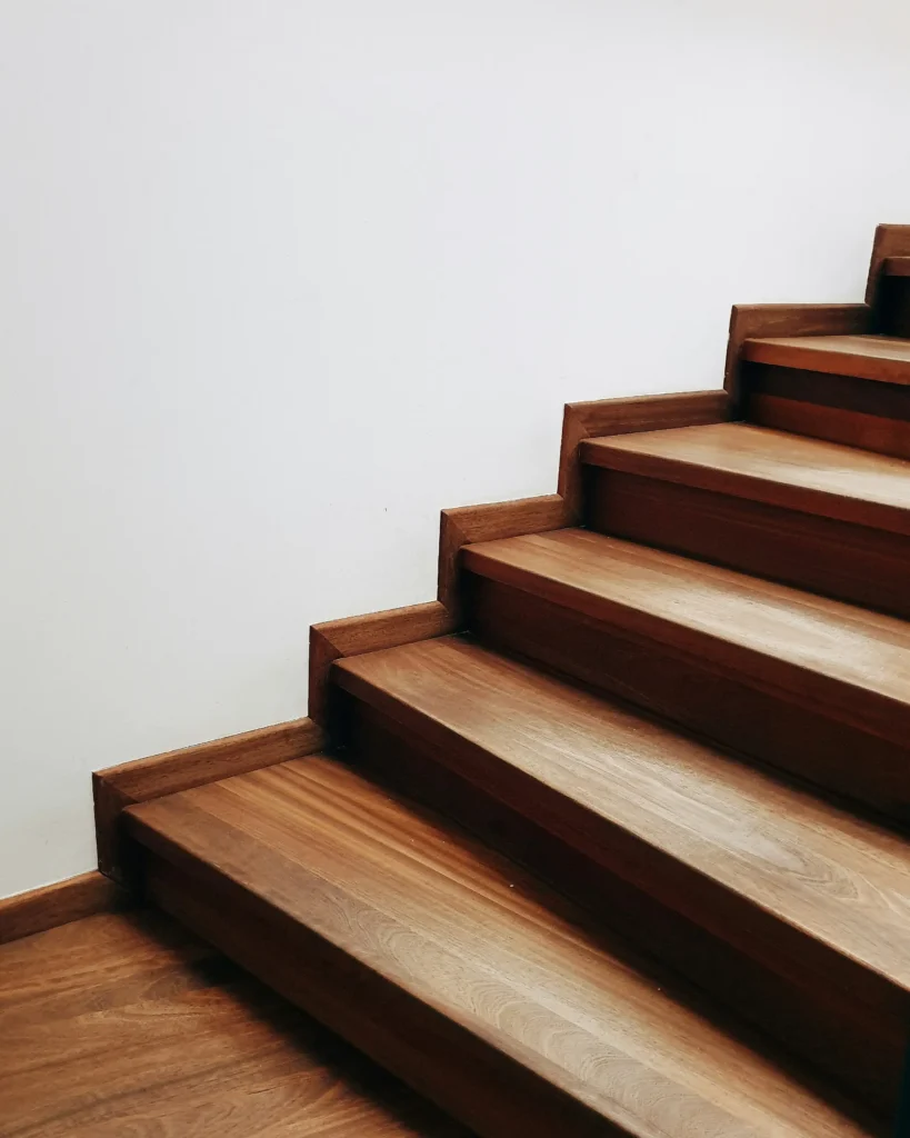 wooden staircase