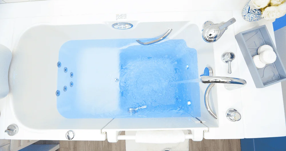 Walk-In Tub with Therapeutic Benefits