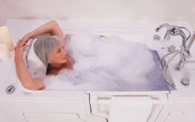 Walk-In Tub with Hydro-Jet Therapy Technology